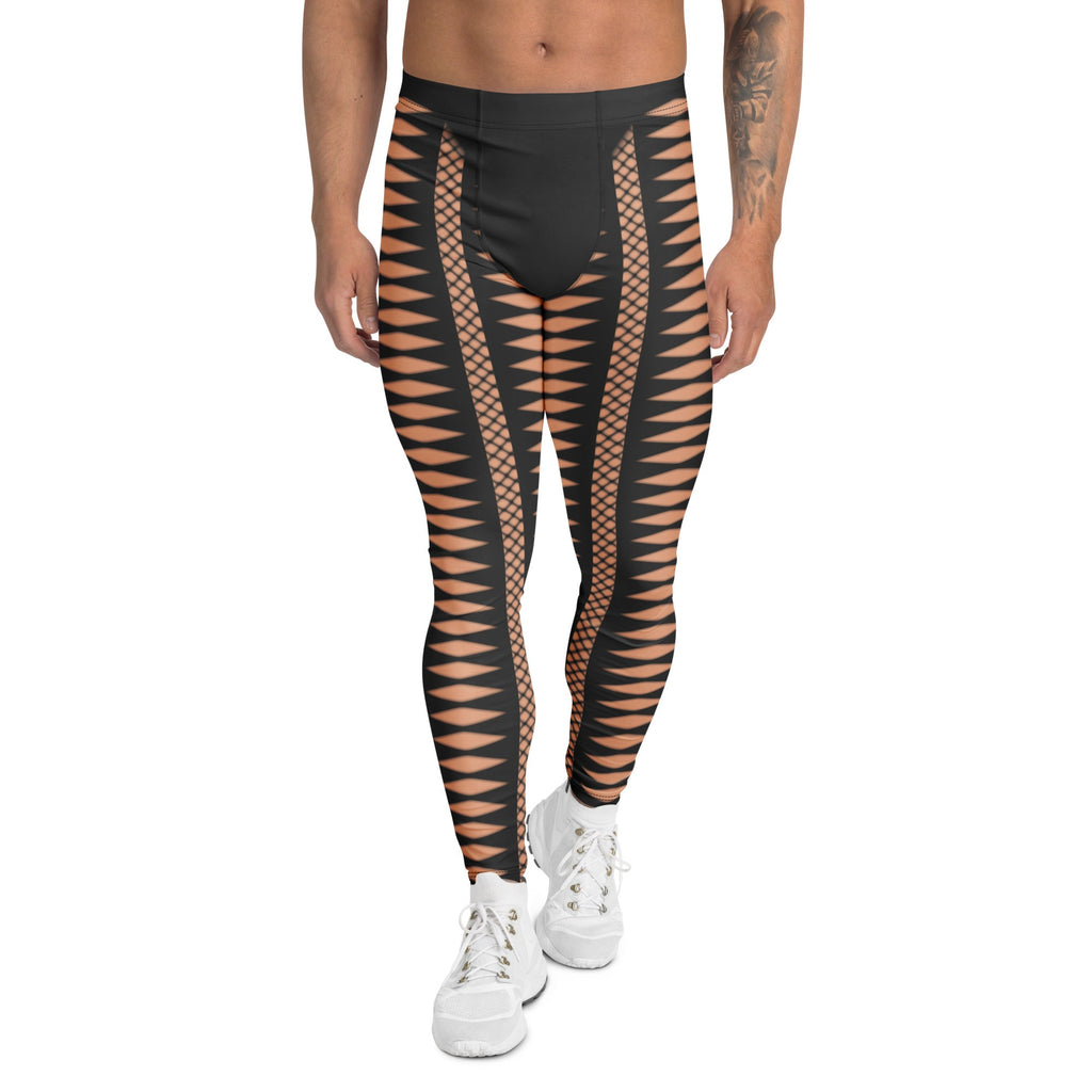 Geometric Allure Men's Leggings