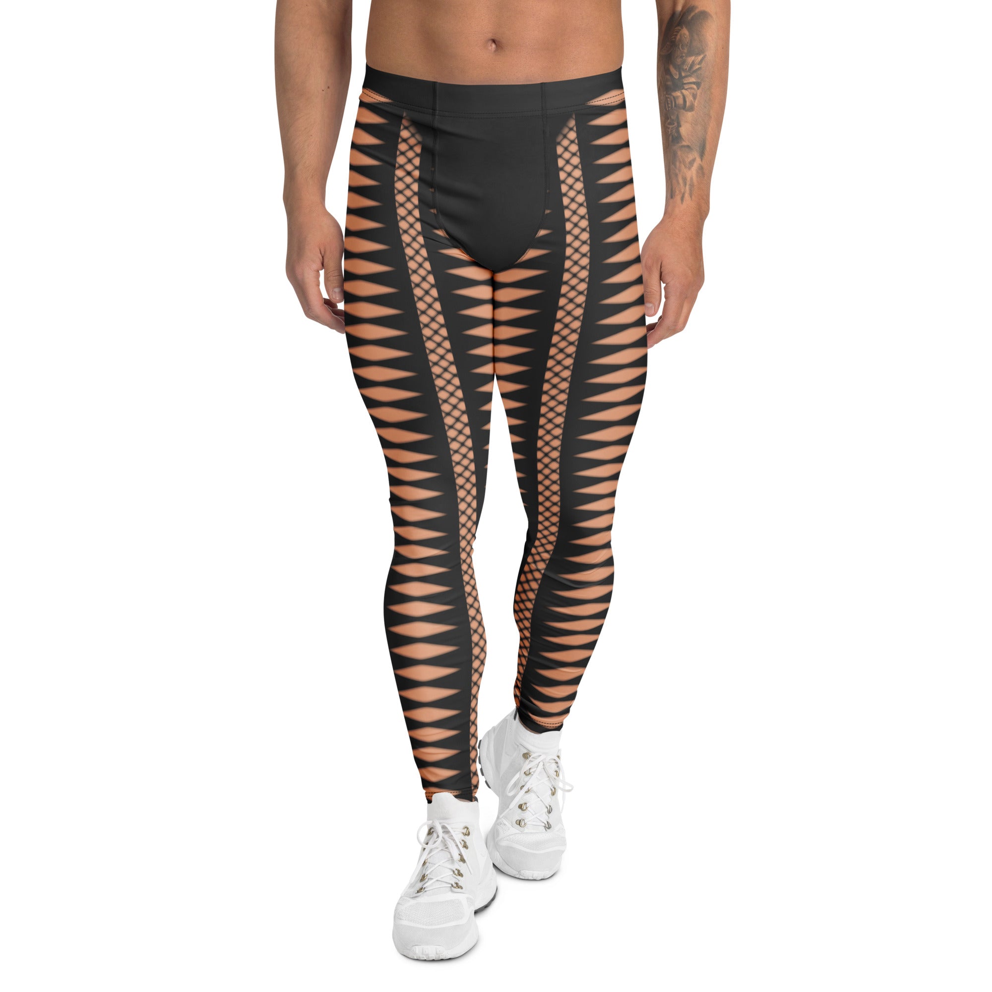 Geometric Allure Men's Leggings