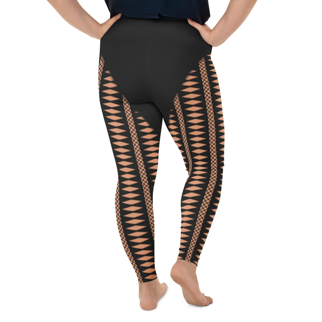 Geometric Allure Plus Size Leggings