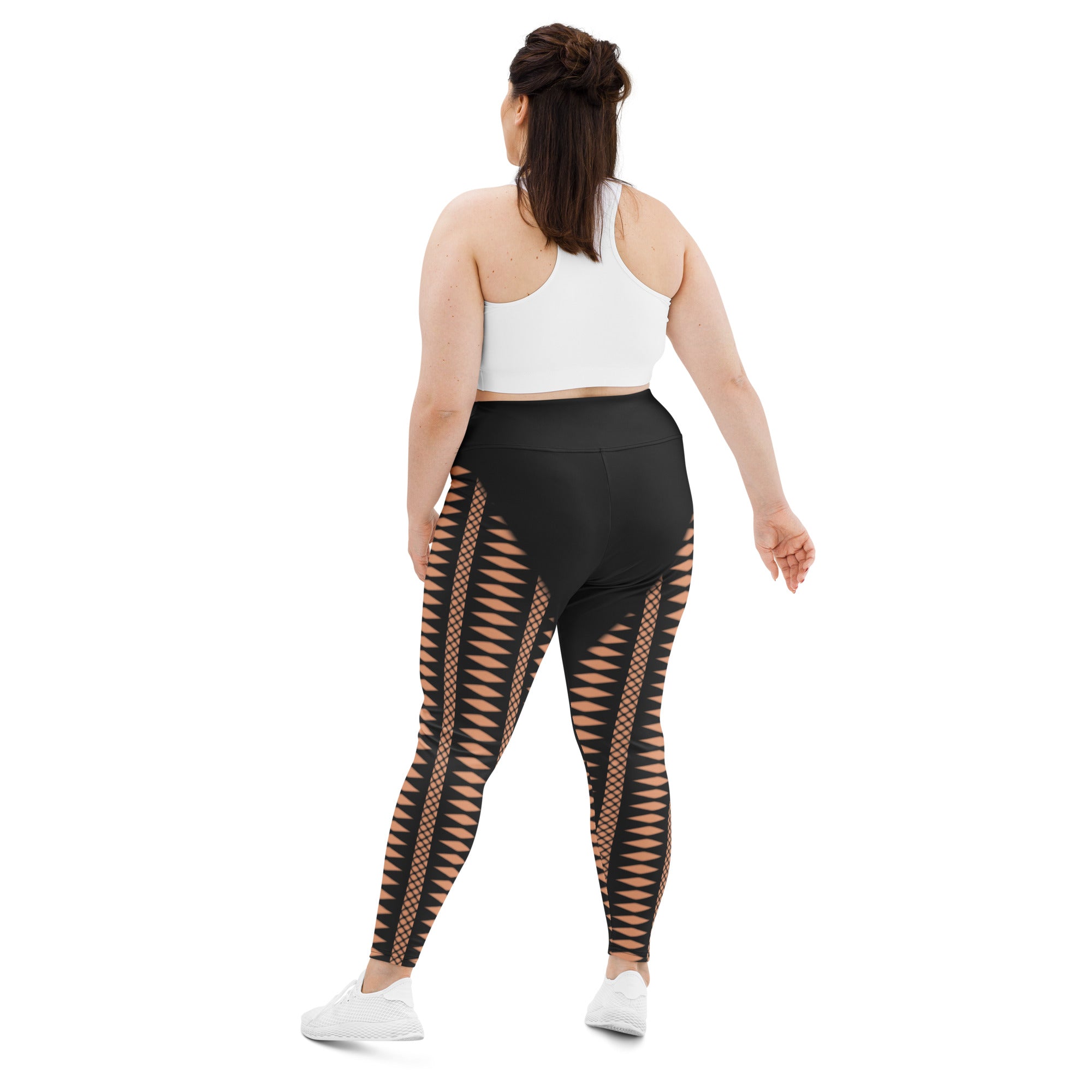 Geometric Allure Plus Size Leggings