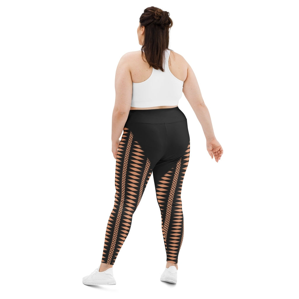 Geometric Allure Plus Size Leggings