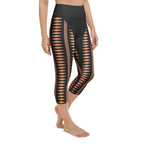 Geometric Allure Yoga Capris