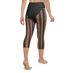Geometric Allure Yoga Capris