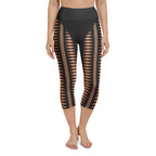 Geometric Allure Yoga Capris