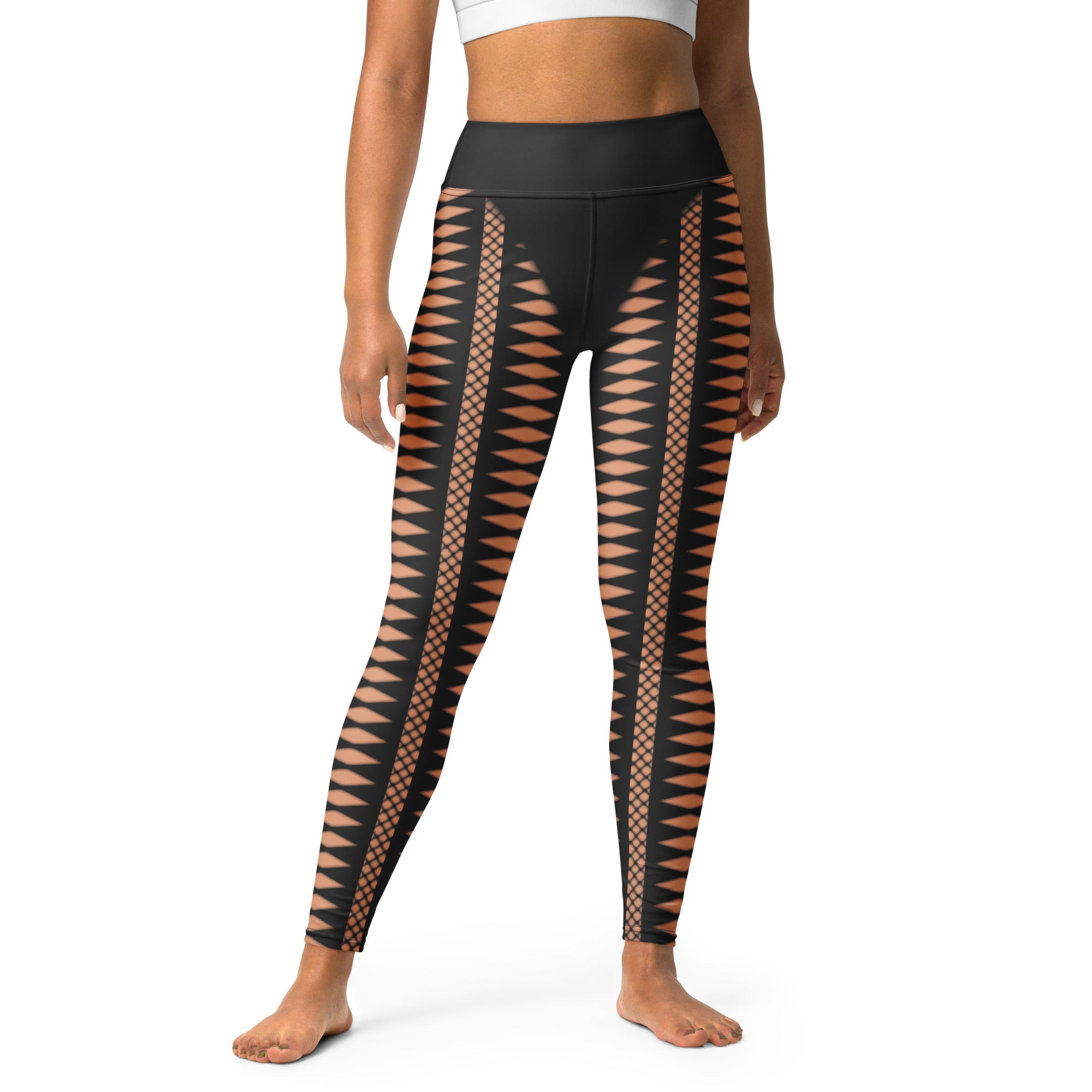 Geometric Allure Yoga Leggings