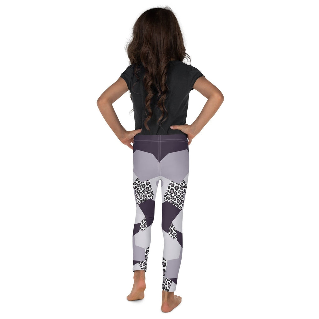 Geometric Animal Print Kid's Leggings