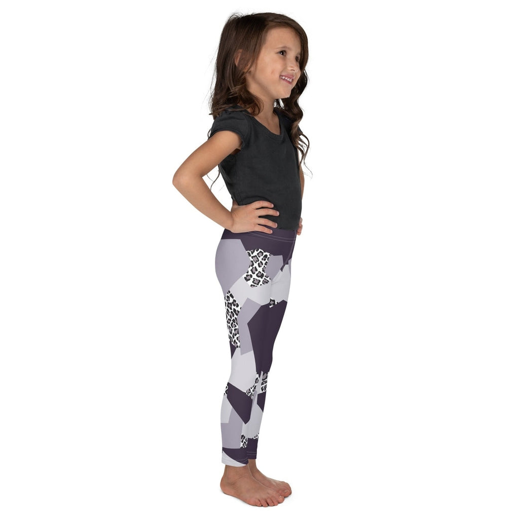 Geometric Animal Print Kid's Leggings