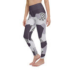 Geometric Animal Print Yoga Leggings