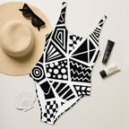 Geometric Shape One-Piece Swimsuit
