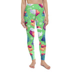 Geometric Vibe Christmas Yoga Leggings