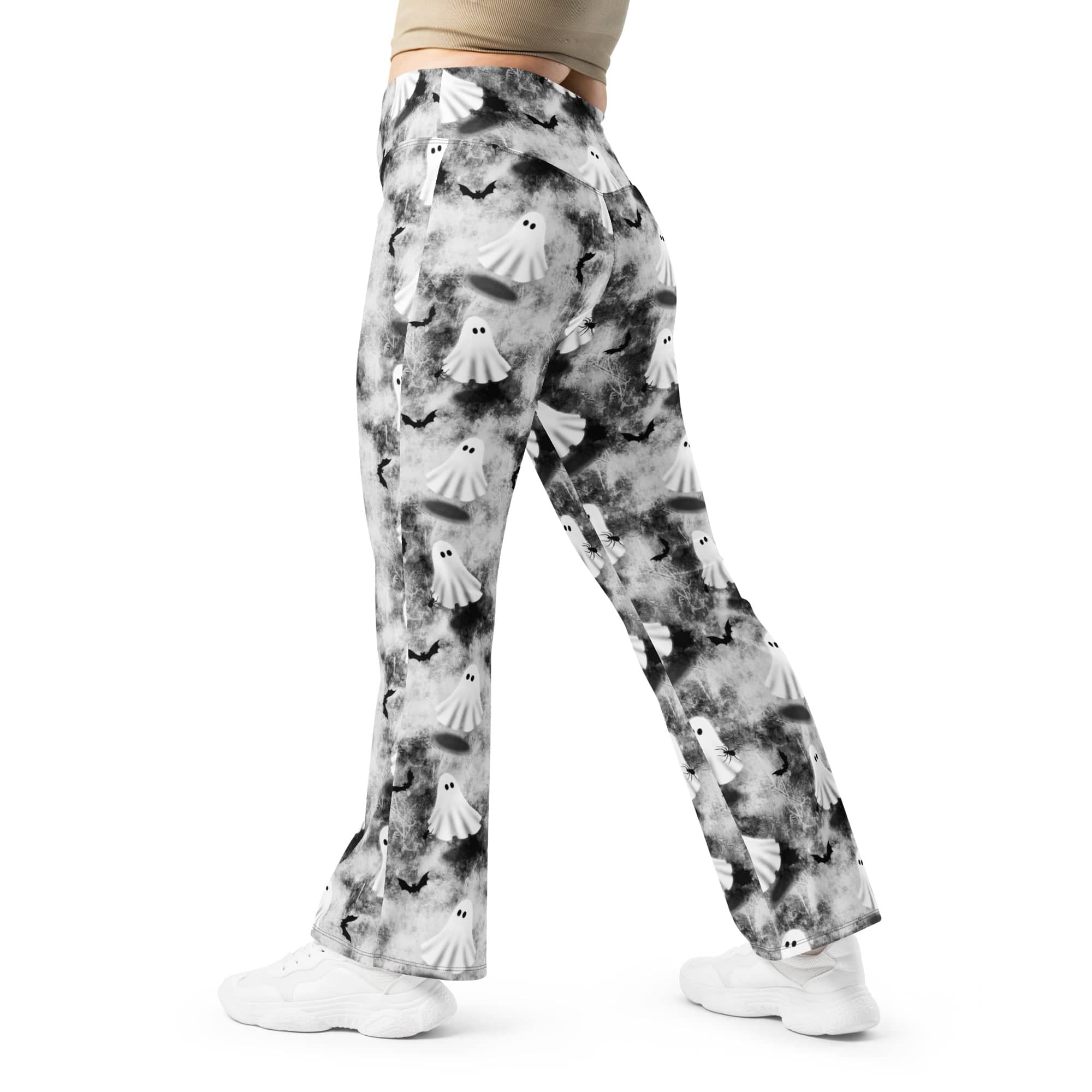 Ghostly Shadows Flare Leggings
