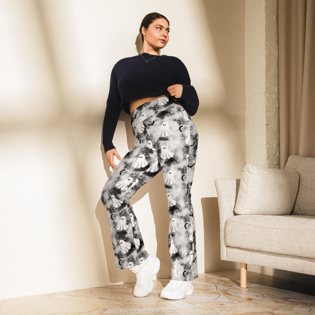 Ghostly Shadows Flare Leggings