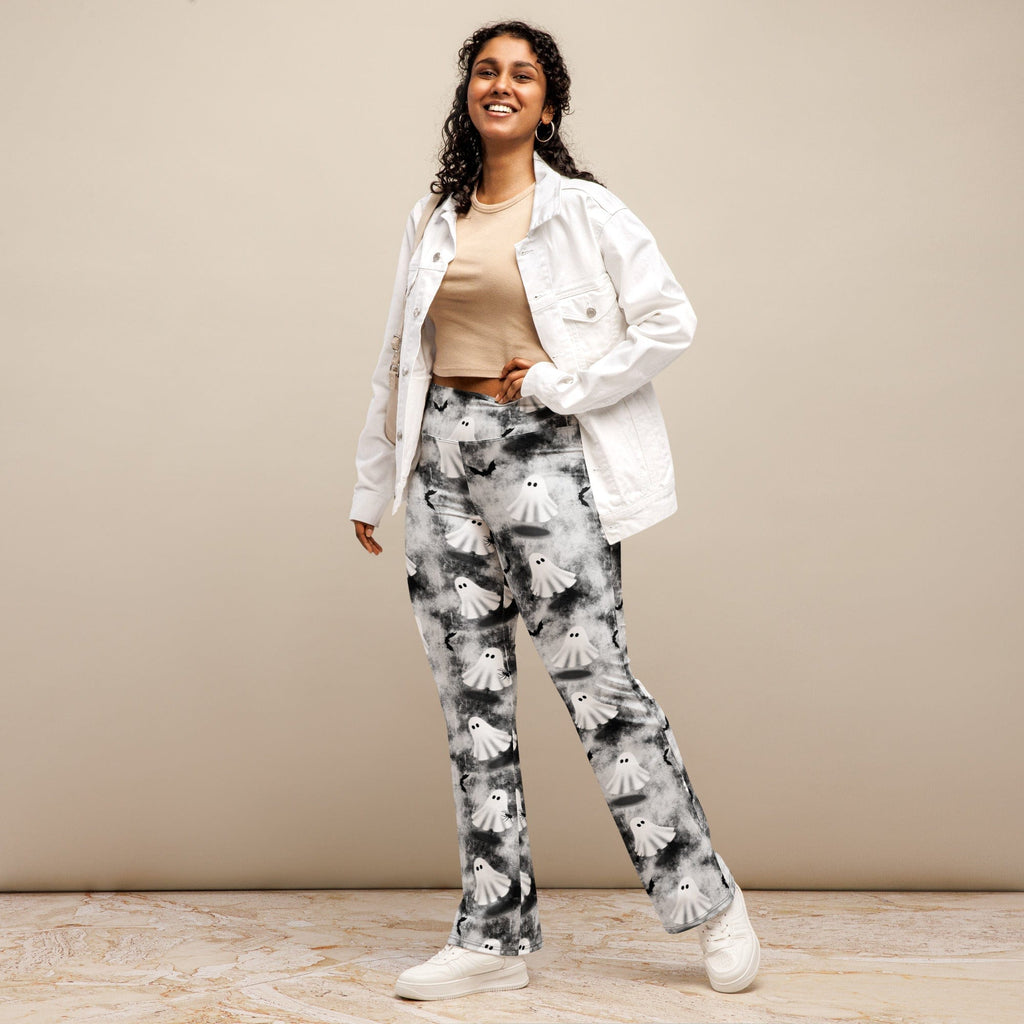 Ghostly Shadows Flare Leggings