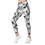 Ghostly Shadows Leggings With Pockets