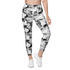 Ghostly Shadows Leggings With Pockets