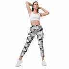Ghostly Shadows Leggings With Pockets