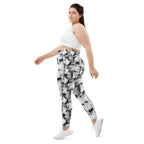 Ghostly Shadows Plus Size Leggings