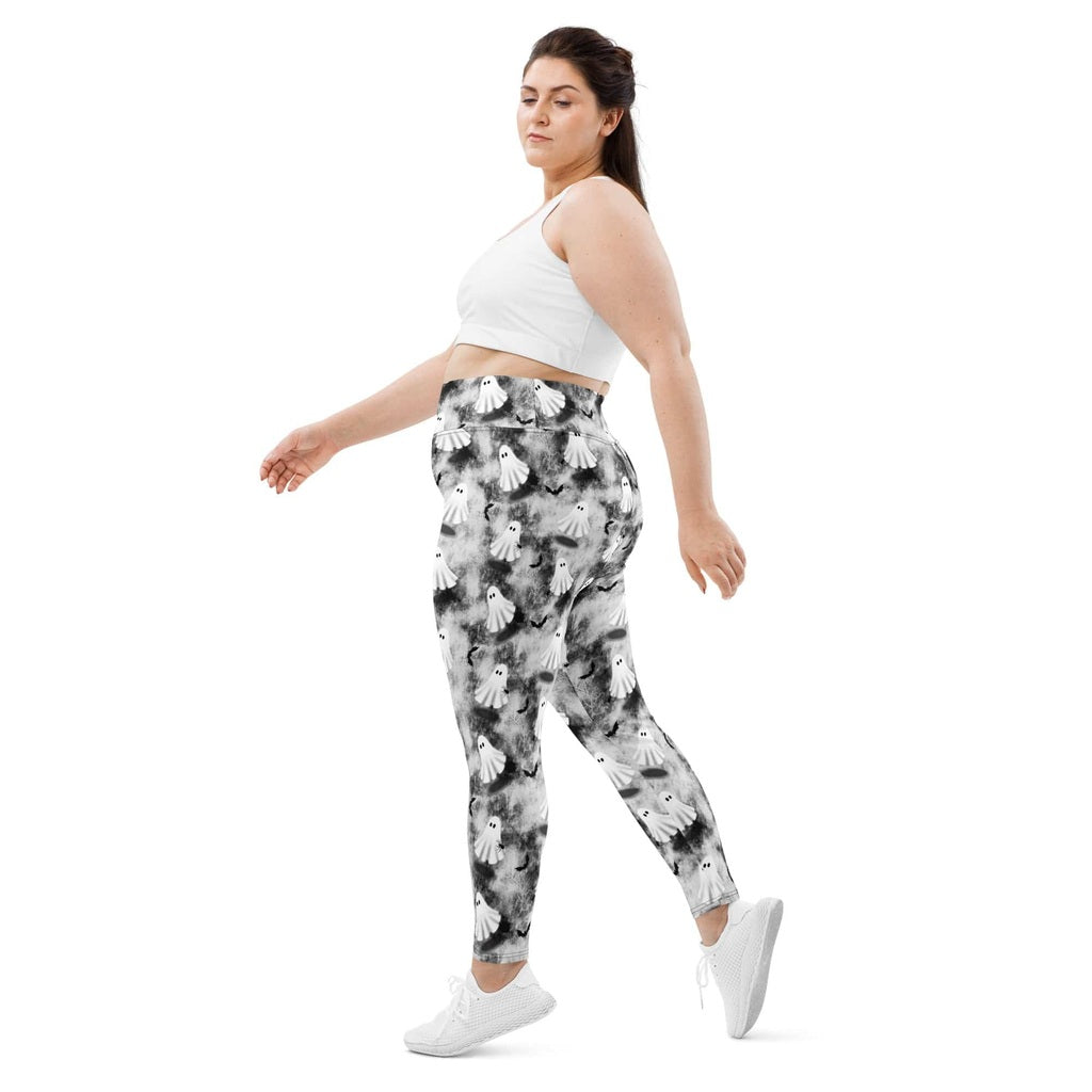 Ghostly Shadows Plus Size Leggings
