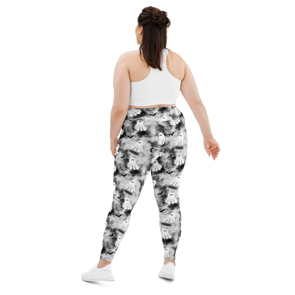 Ghostly Shadows Plus Size Leggings