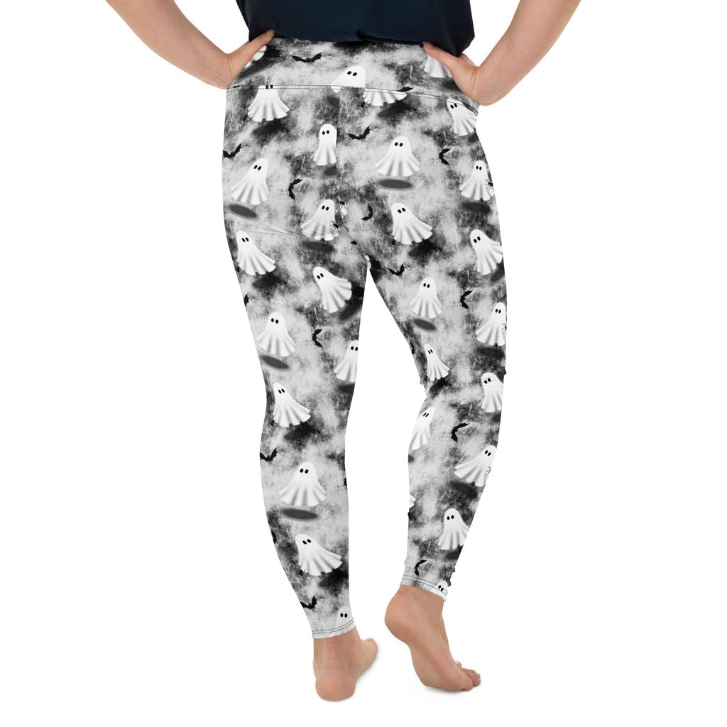 Ghostly Shadows Plus Size Leggings