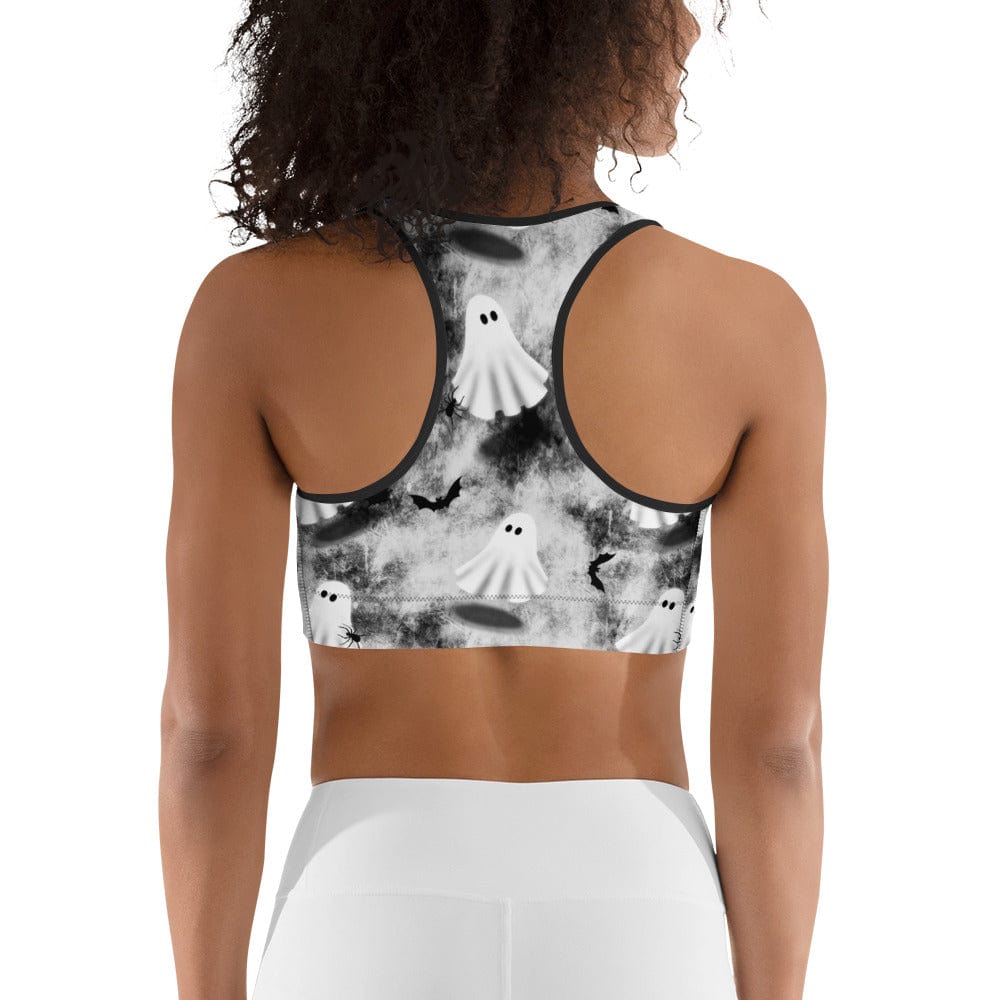Ghostly Shadows Sports Bra