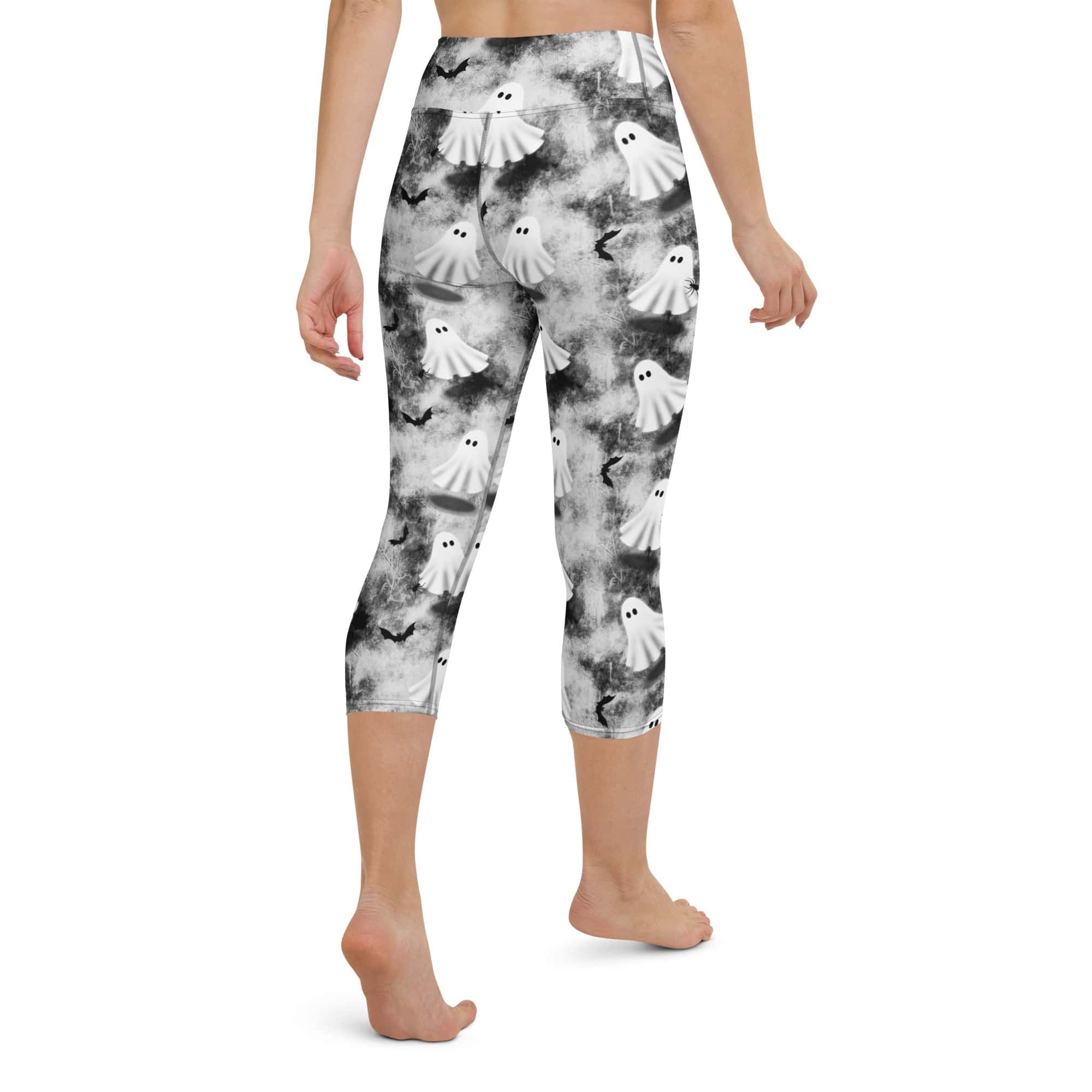Ghostly Shadows Yoga Capris