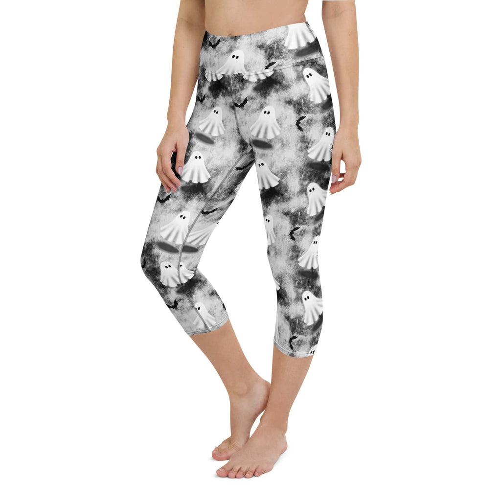 Ghostly Shadows Yoga Capris