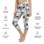 Ghostly Shadows Yoga Capris