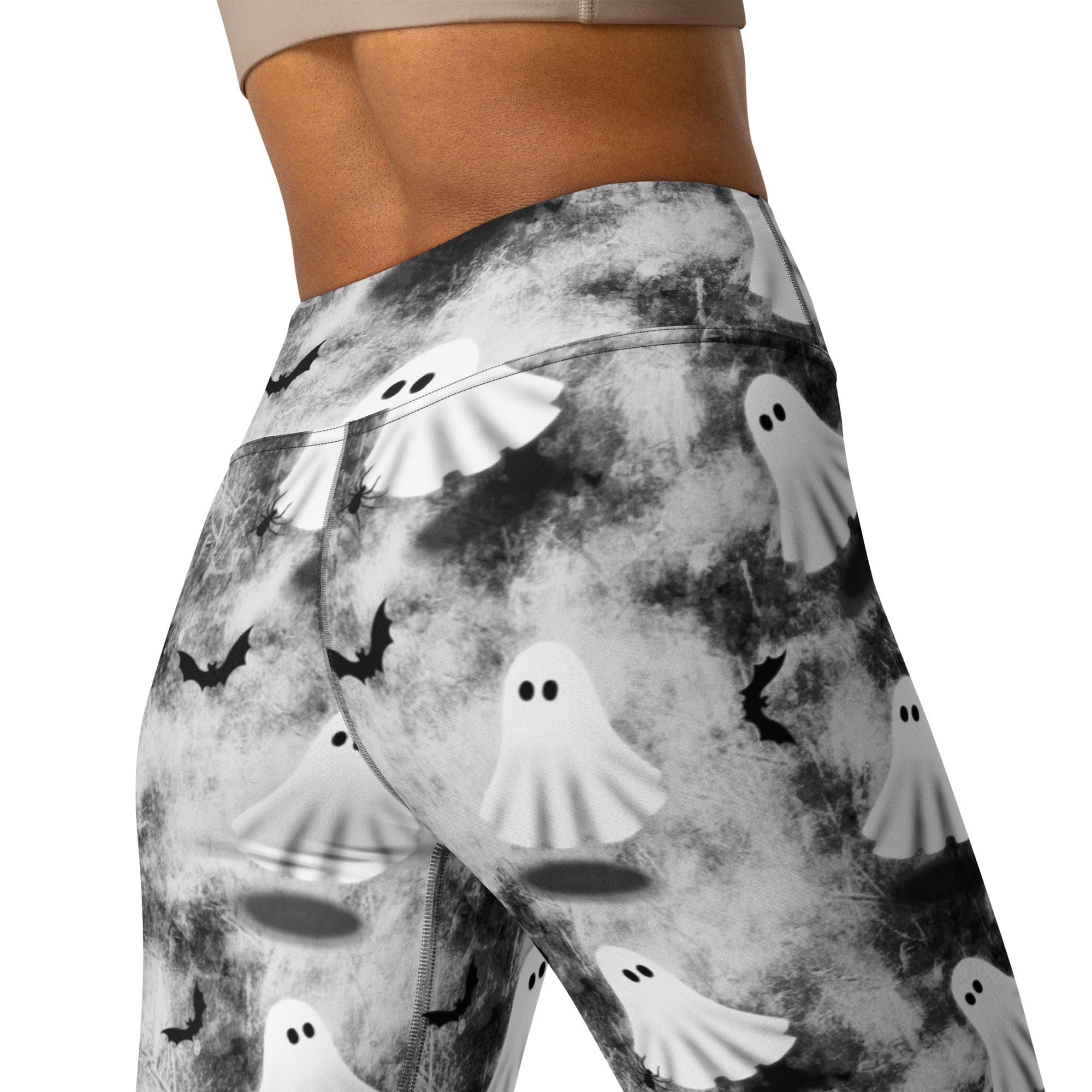 Ghostly Shadows Yoga Leggings