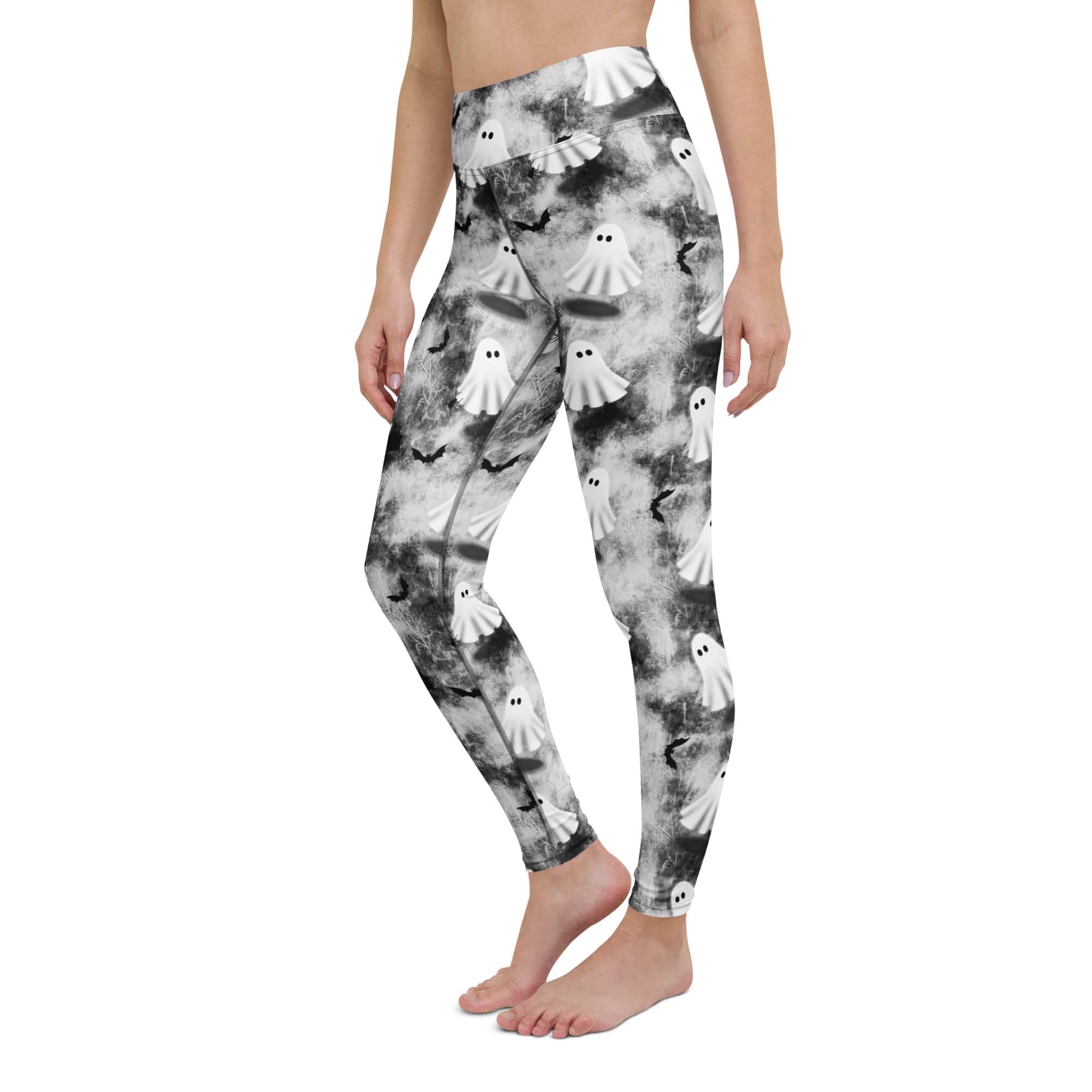 Ghostly Shadows Yoga Leggings