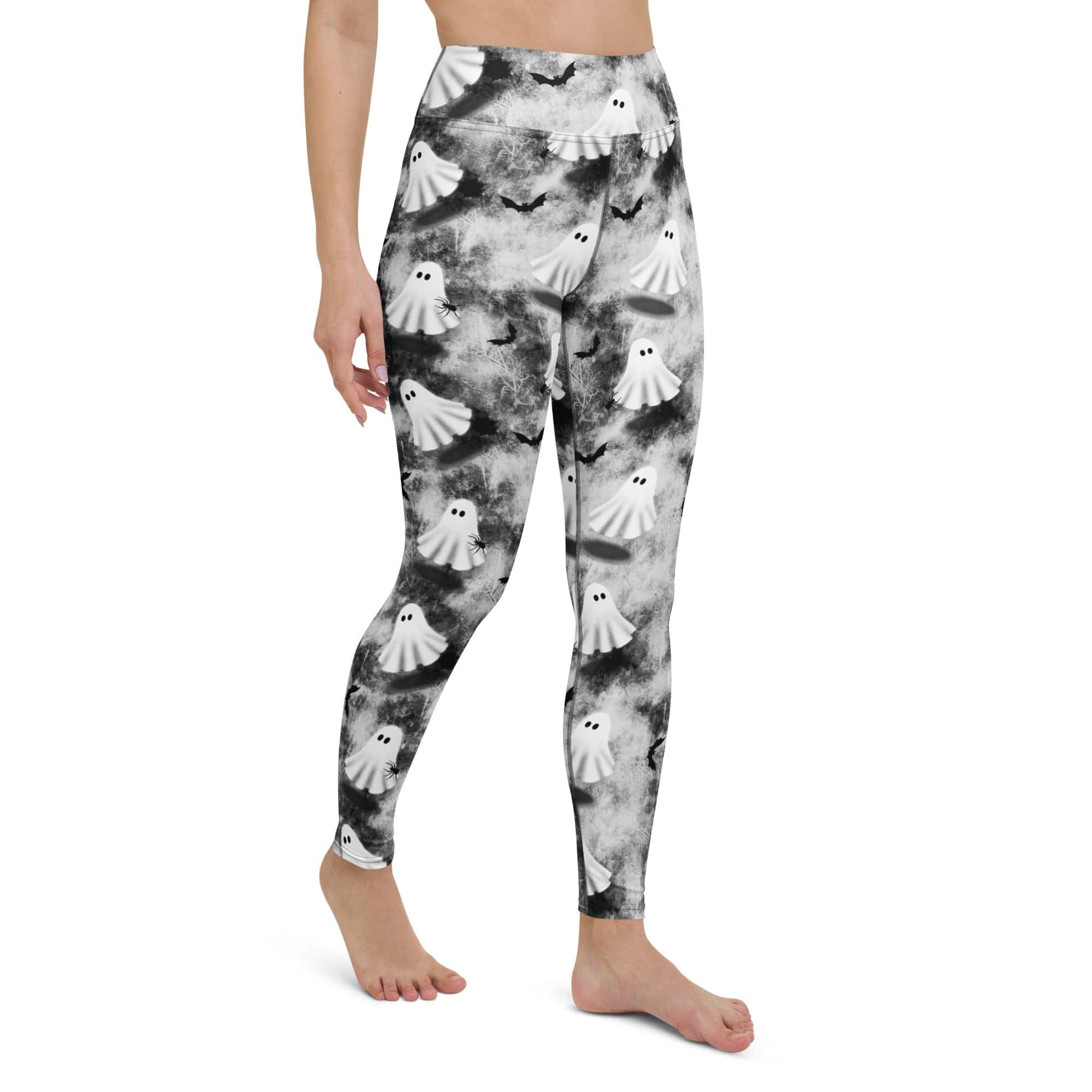 Ghostly Shadows Yoga Leggings
