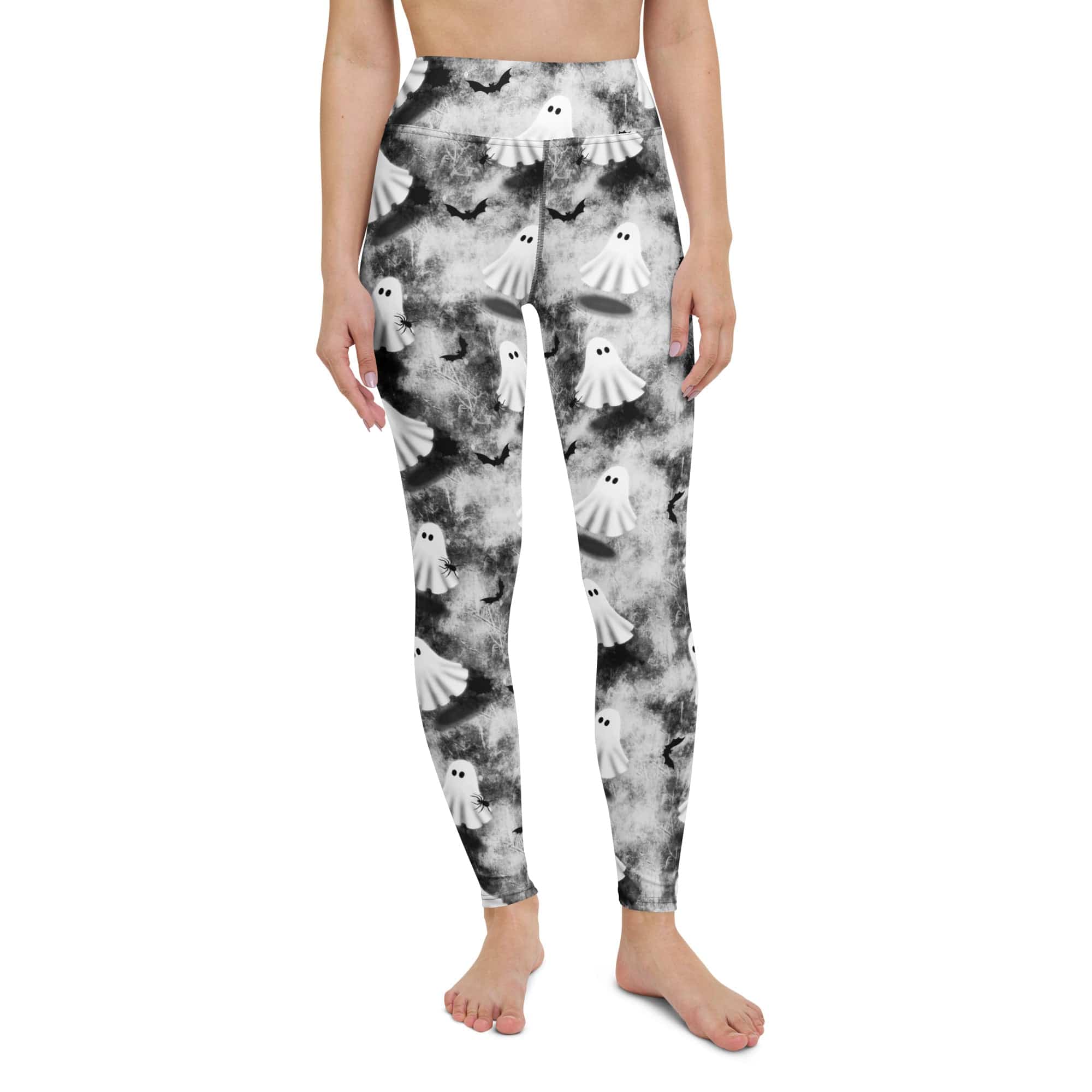 Ghostly Shadows Yoga Leggings