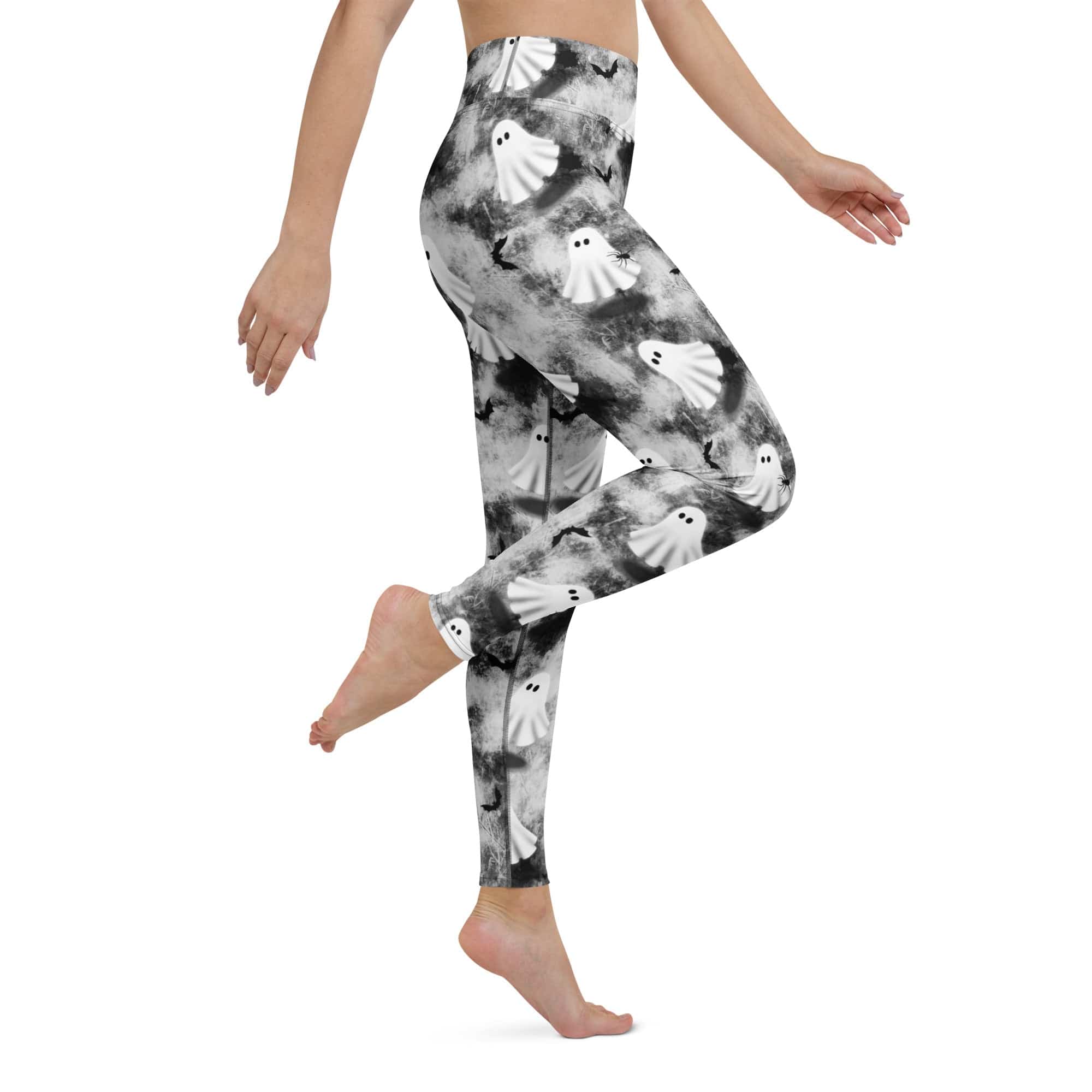Ghostly Shadows Yoga Leggings