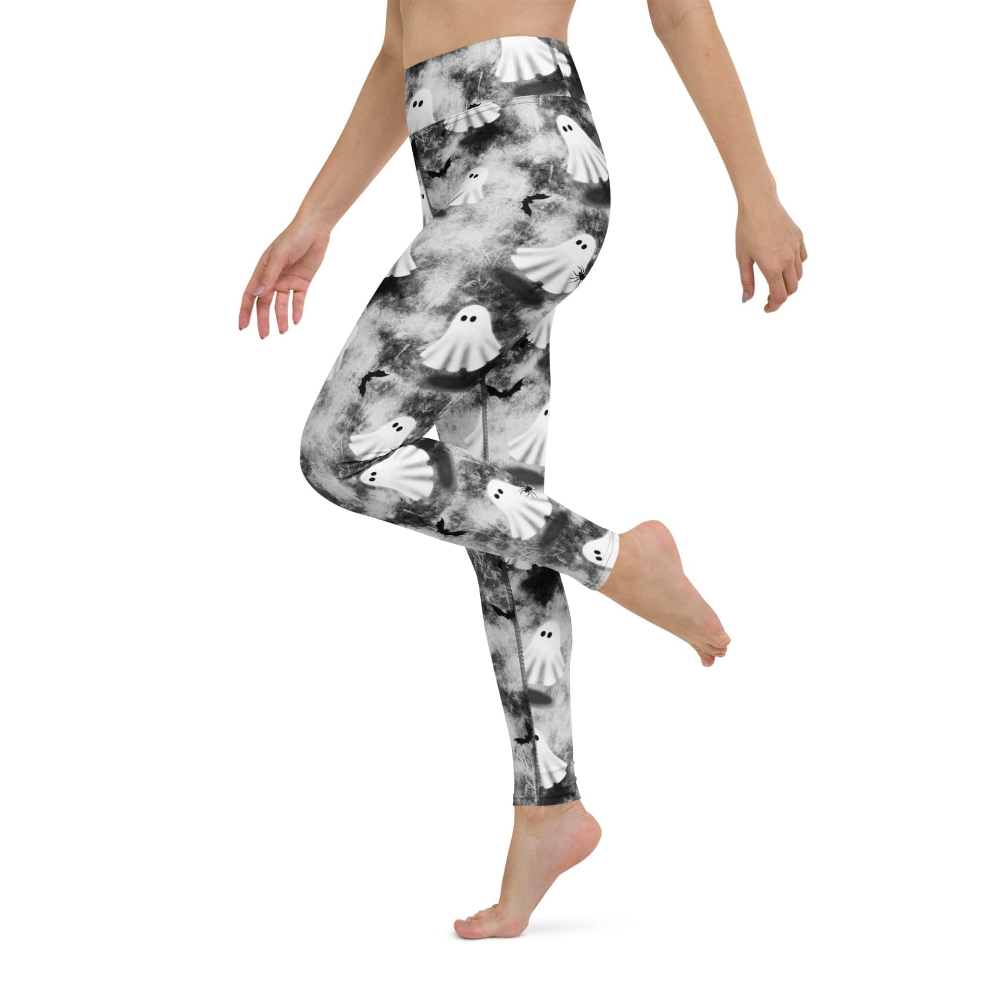 Ghostly Shadows Yoga Leggings