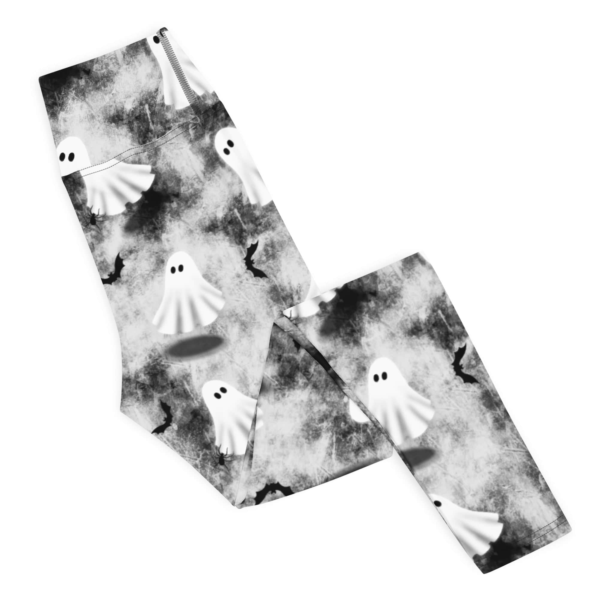 Ghostly Shadows Yoga Leggings