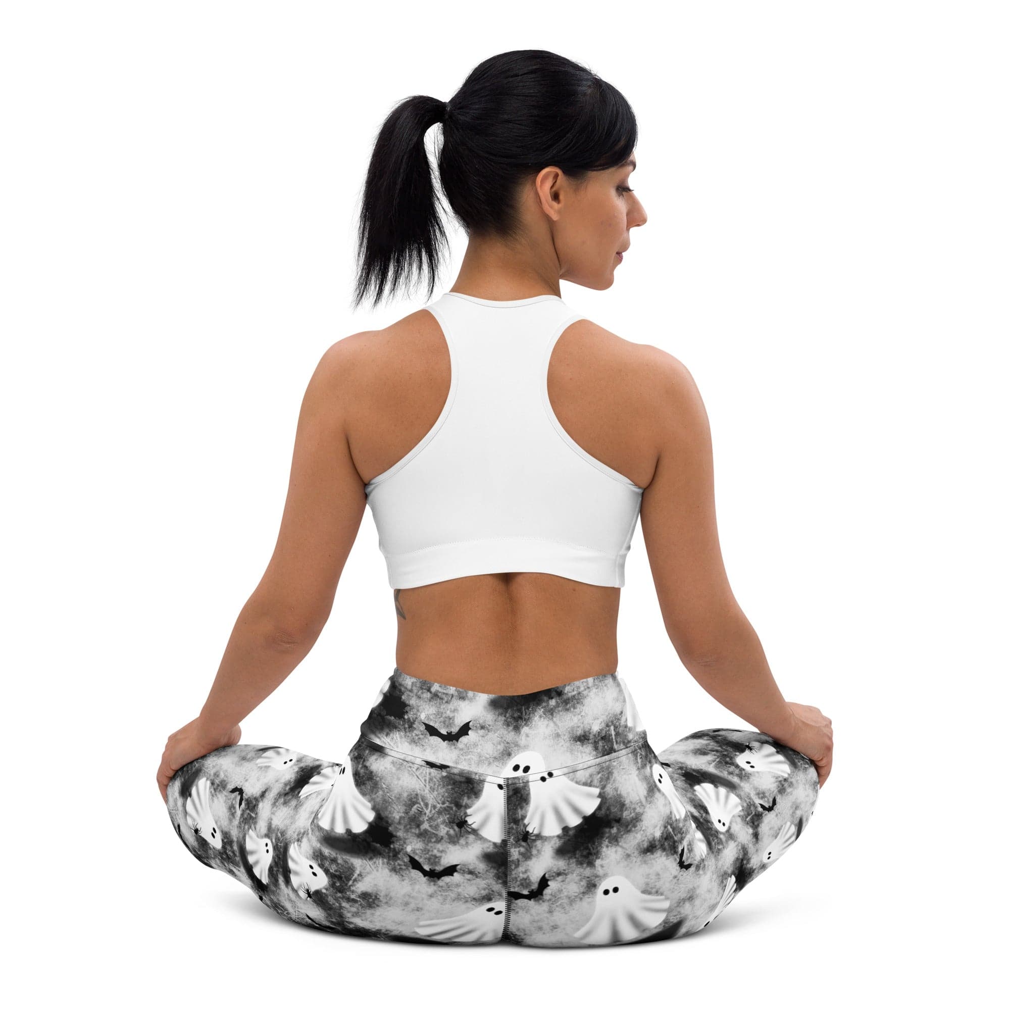 Ghostly Shadows Yoga Leggings