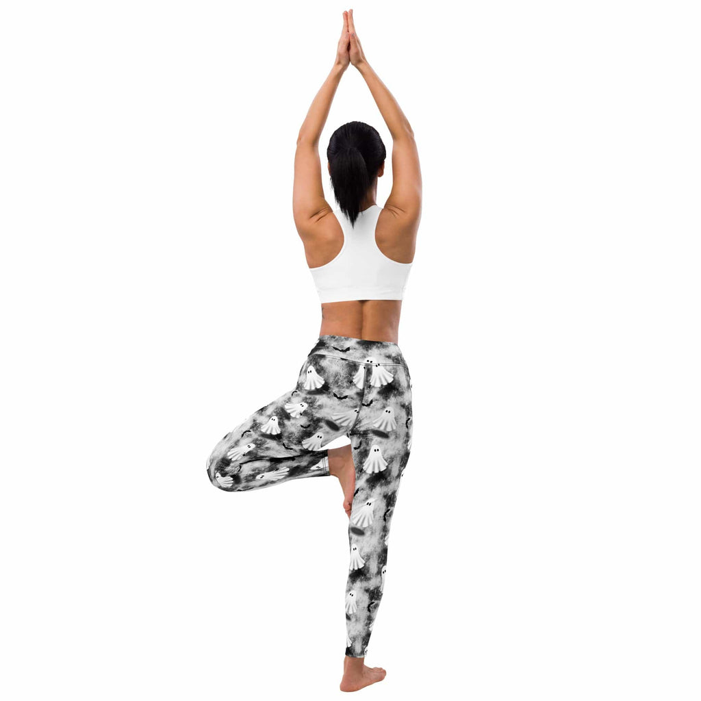 Ghostly Shadows Yoga Leggings