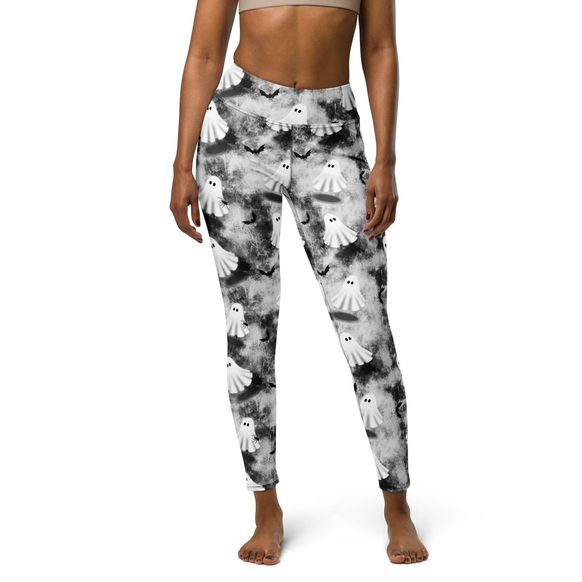 Ghostly Shadows Yoga Leggings