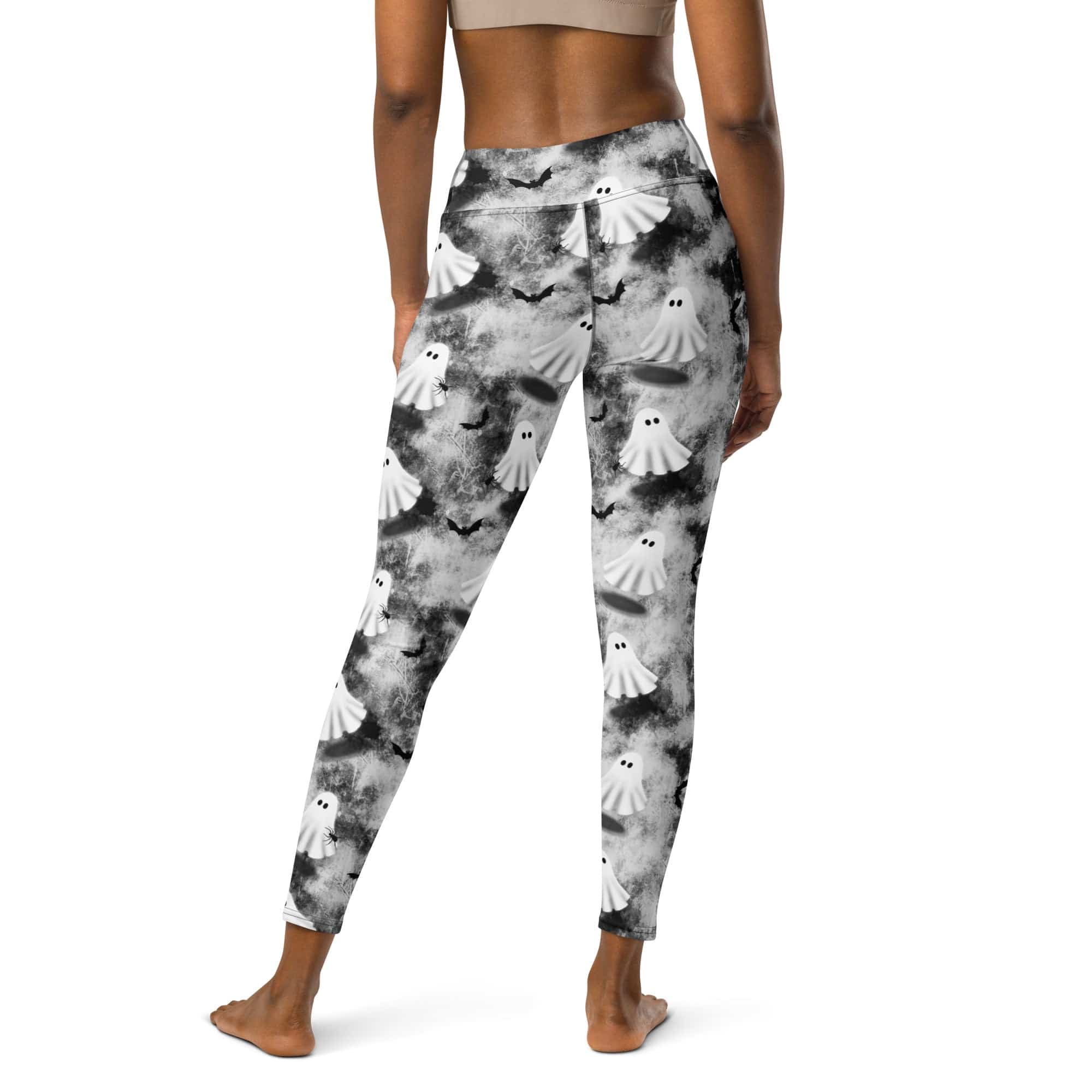 Ghostly Shadows Yoga Leggings