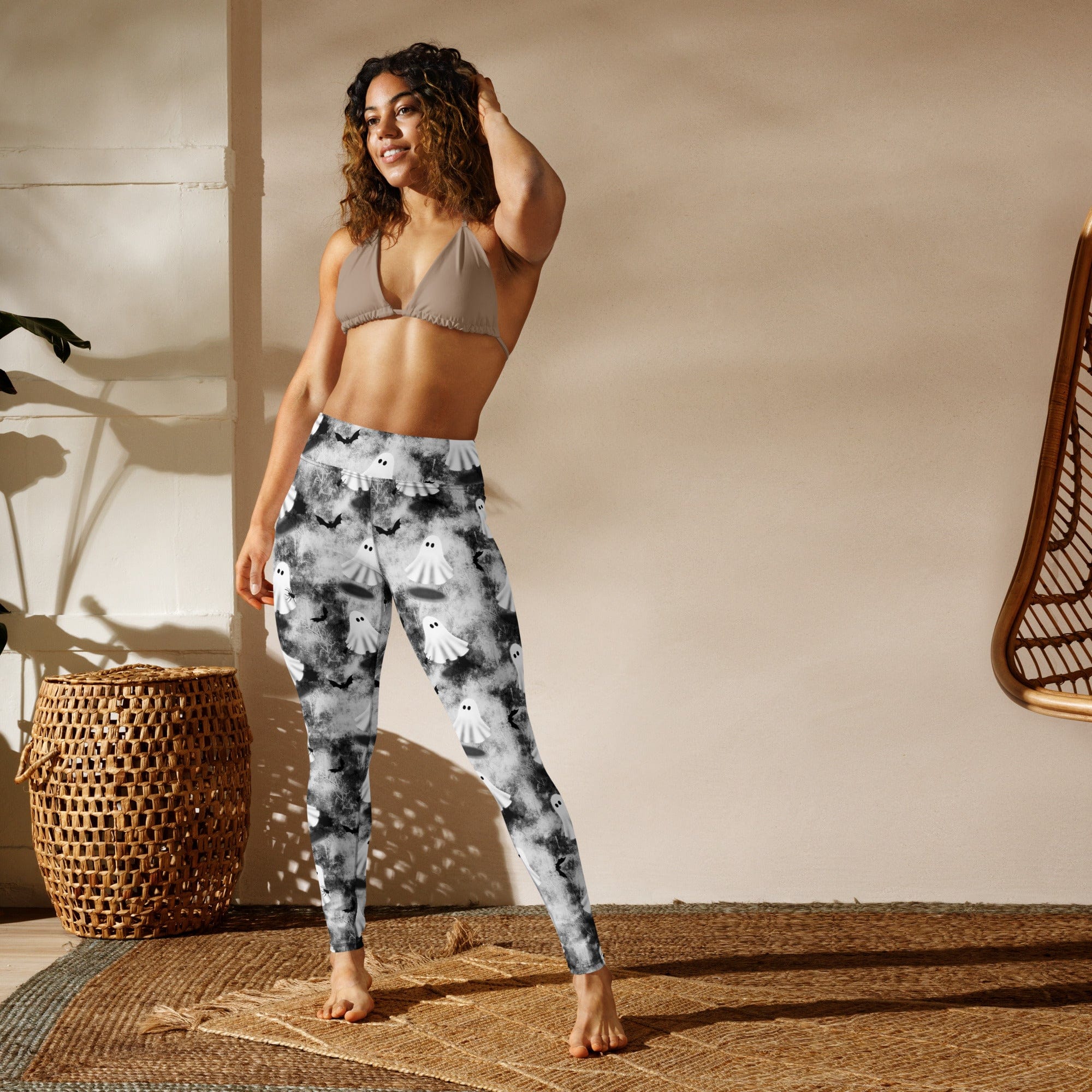 Ghostly Shadows Yoga Leggings