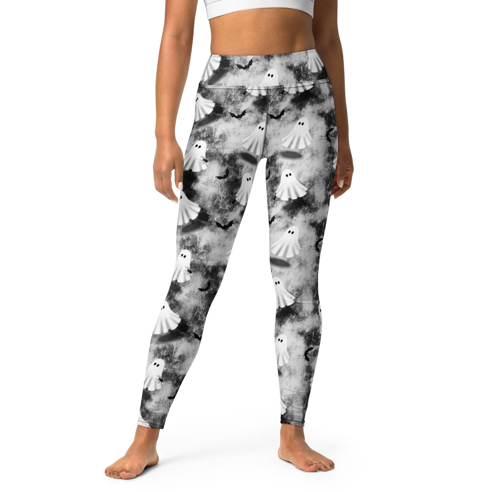 Ghostly Shadows Yoga Leggings
