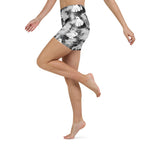 Ghostly Shadows Yoga Shorts