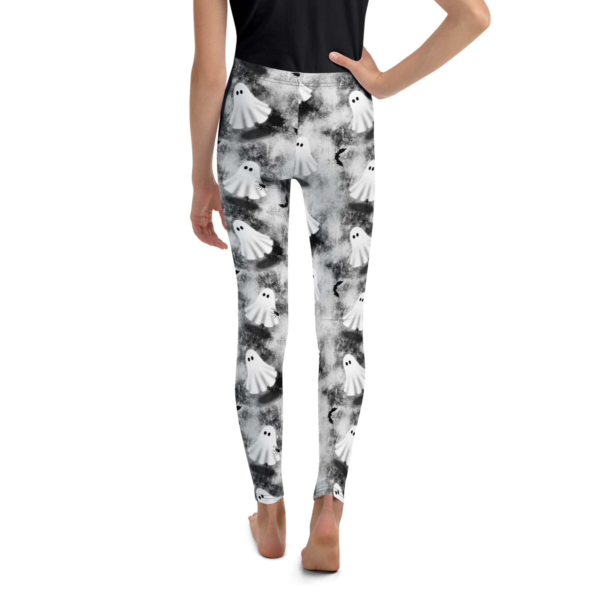 Ghostly Shadows Youth Leggings