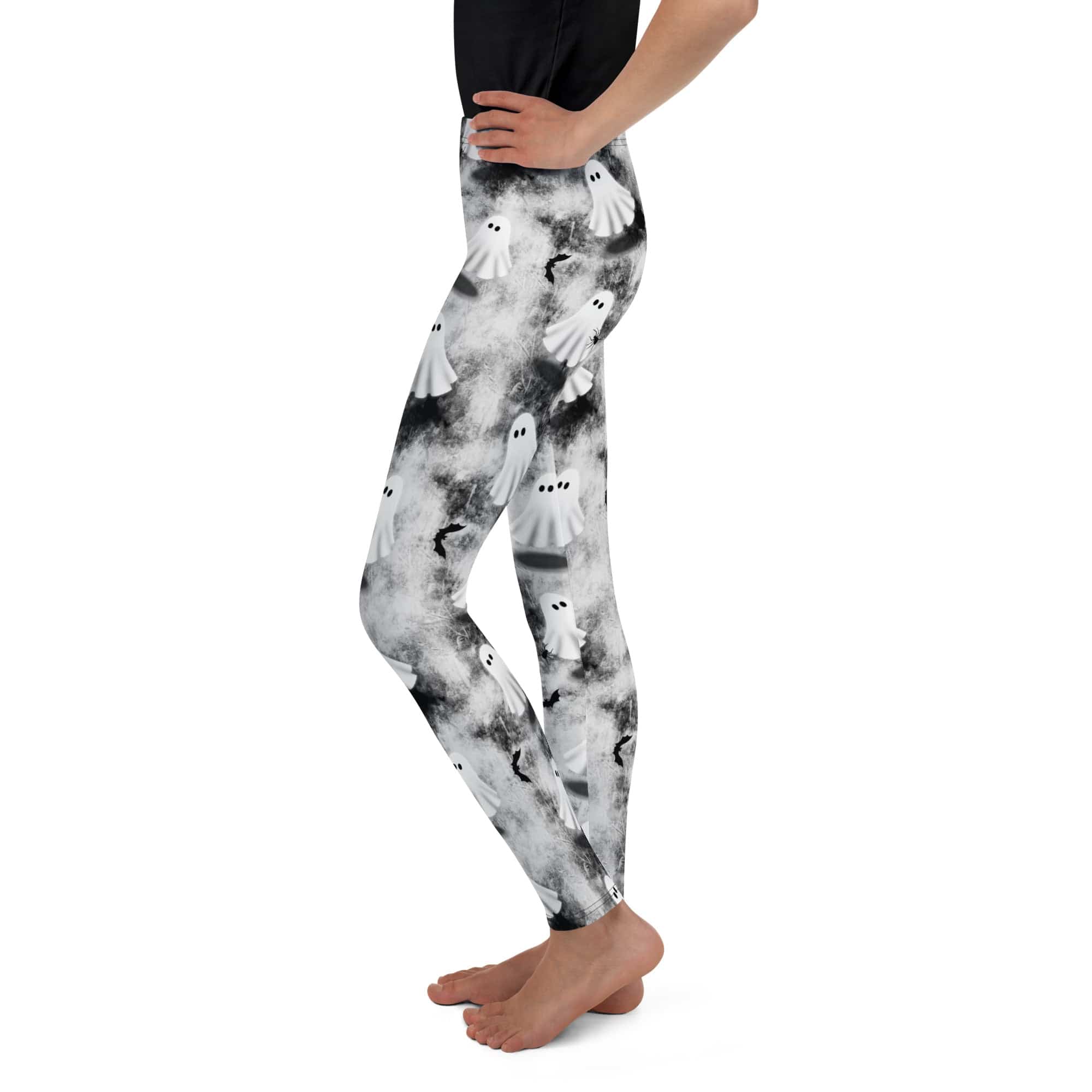 Ghostly Shadows Youth Leggings