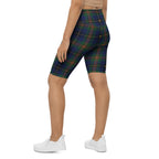 Gilded Star Tartan Biker Shorts