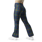 Gilded Star Tartan Flare Leggings
