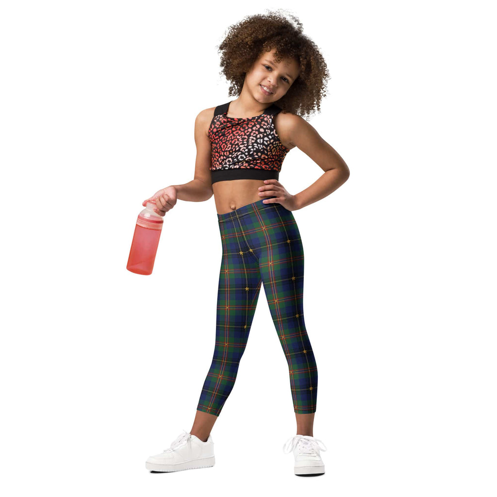 Gilded Star Tartan Kid's Leggings