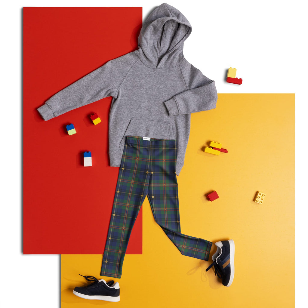 Gilded Star Tartan Kid's Leggings
