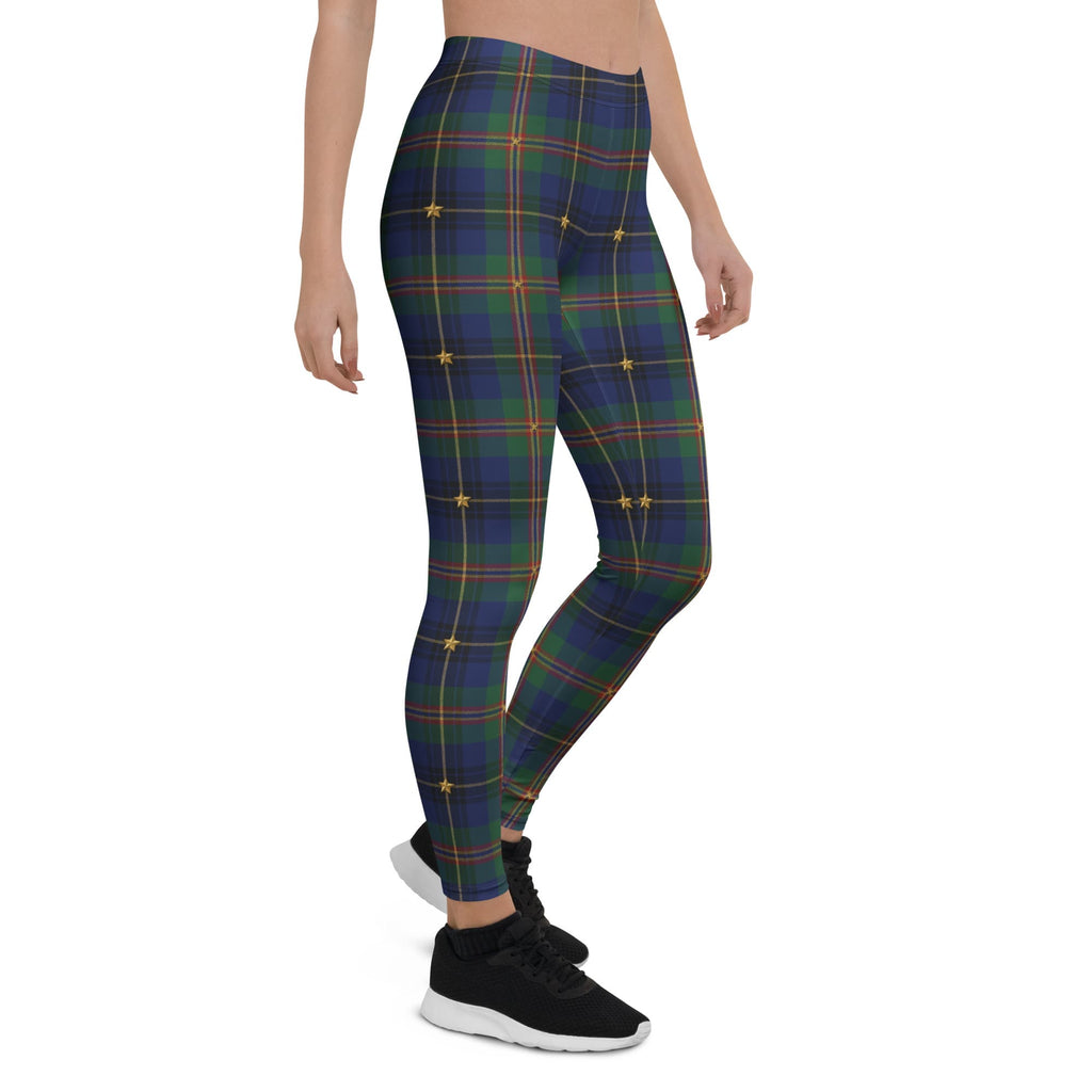 Gilded Star Tartan Leggings