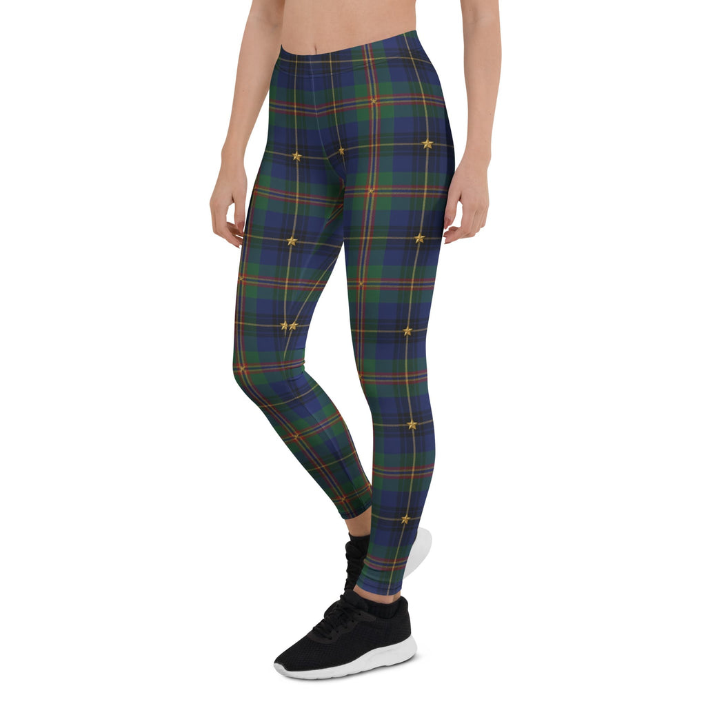 Gilded Star Tartan Leggings